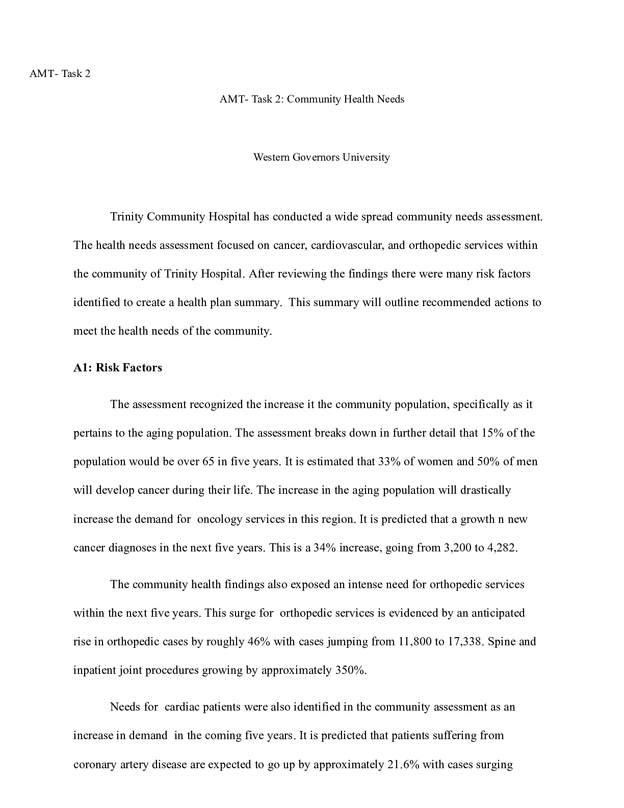 Preview image of AMT2.docx   AMT- Task 2                                                              AMT- document